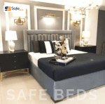 2024 Barcelona Bed Frame with Lines