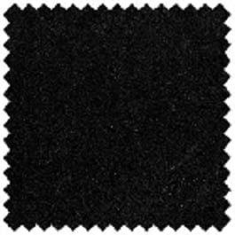 Black Plush Fabric Color