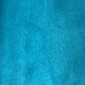 Plush Turquoise Fabric Color