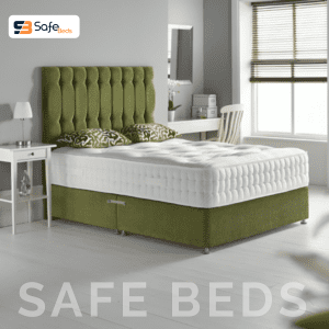 Luxury Redefined: Virginia 2 Stud Divan Bed - Safebeds