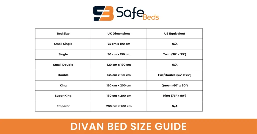 Divan Bed Size Guide