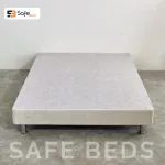 Divan Bed Base on Chrome Metal Legs